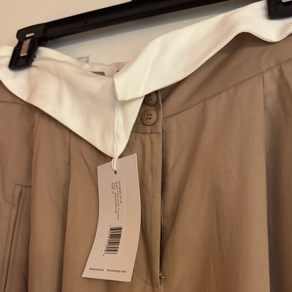 Noli Soho Foldover Trouser Mocha (dusty rose) - Wide Leg and flowy NWT - Picture 3 of 6